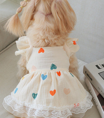 Cotton Fluffy Princess Dress
