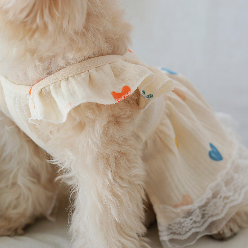 Cotton Fluffy Princess Dress