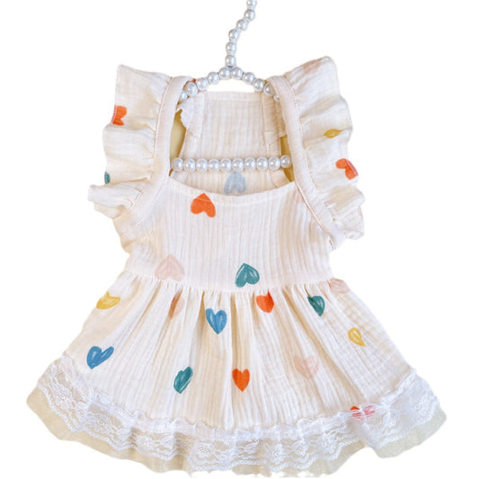 Cotton Fluffy Princess Dress