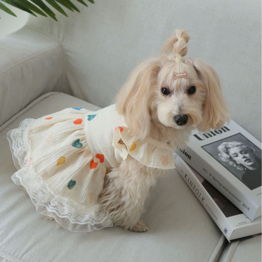 Cotton Fluffy Princess Dress